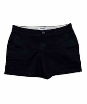 Old Navy Women Size 10 (Measure 32x5) Black Casual Chino Shorts - $7.20