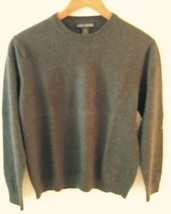 Banana Republic  Dark Gray Italian Merino Wool Sweater Sz M - $645.87 MXN