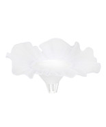 Bouquet Holder White Tulle 6 Inches With A 7 Inch Diameter - $20.48 CAD