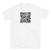 Rick Astley T-Shirt - Never Gonna Give You Up troll 80s icon QR Code - £13.20 GBP+