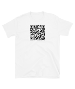 Rick Astley T-Shirt - Never Gonna Give You Up troll 80s icon QR Code - £13.40 GBP+