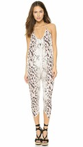 New Haute Hippie Halter Neck Printed Drapey Jumpsuit - Msrp $295.00 - £70.78 GBP