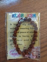 Rudraksha STRETCH Bracelet Elastic Code Prayer/Meditation Wrist  - $10.88