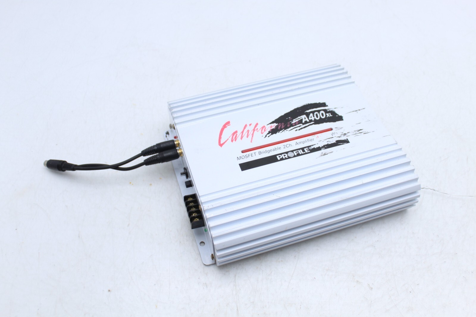 PROFILE CALIFORNIA A400XL 400W BRIDGEABLE 2-CHANNEL AMPLIFIER AMP E5430 - $134.95