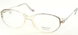 NEW Cayla &amp; Co SICILY VI VIOLET /CLEAR EYEGLASSES GLASSES FRAME 52-15-135mm - €17,79 EUR