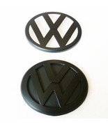 VW Volkswagen GOLF 4 MK4 Matte black Front Grille AND Rear Trunk Emblems... - $39.99