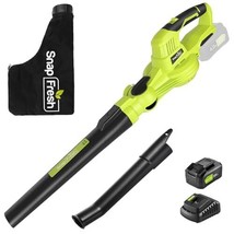 SEYVUM Leaf Blower, 20V Cordless Leaf Blower with 2 Pcs Li-ion Battery, ... - $6,927.24 MXN