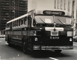 Chicago Transit Authority CTA Bus #5409 Route 70 North Western Station Photo - £7.55 GBP