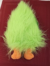 NWT - 12&quot; TROLLS Plush • Fuzzbert Stuffed Animal Green Dreamworks Toy Factory - £7.49 GBP