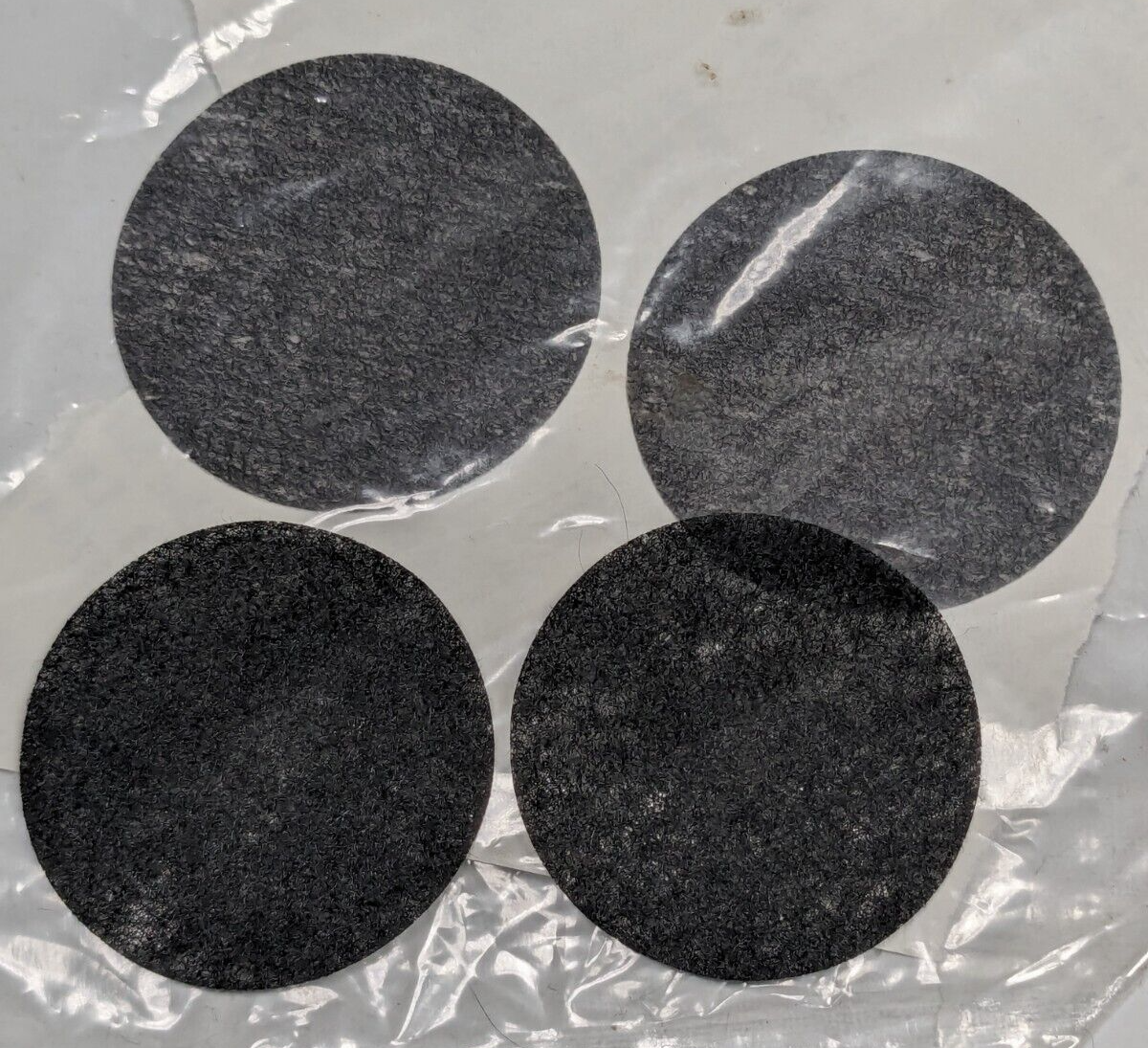 Lot of 4 NOS Uniden Radio Replacement Speaker Grill Filters Part# RNTH43... - $9.89
