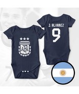 Argentina Alvarez Champions 3 stars FIFA World Cup Qatar 2022 Navy Baby ... - $36.91 CAD