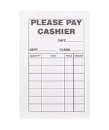 Centurion Pad Please Pay Cashier 2-3/4 In. X 4-1/4 In. 1000 Pack - $21.69