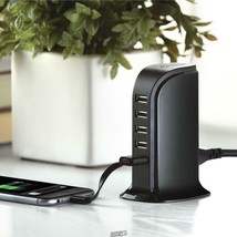 Hammacher Traveler's Portable Five Device USB Charging Dock ALTEC LANSING - £29.84 GBP