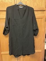 Lush Blouse Black Size M Medium - $13.86