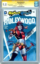 CGC SS 9.8 Harley Quinn #20 RRP Variant Edt Signed Amanda Conner Jimmy P... - $257.39