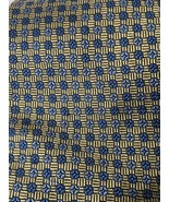 Brooks Brothers 346 Tie - 2 Tone Yellow Blue Floral Pattern 100% Silk Ti... - $26.88 CAD