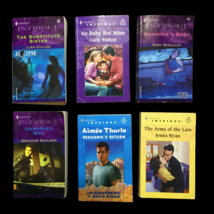 Vintage Harlequin Novels Intrigue Romantic Suspense Lot of 6, 90s / Early 2000s - £15.66 GBP