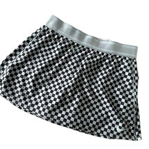 Nike Court Dri Fit Women’s Checkered Tennis Skort Skirt With Shorts Blue Size S - £15.49 GBP