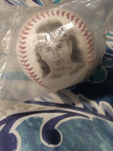 Nolan Ryan Photo Ball Photoball Baseball - $5.89