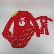Babyroom Girls Matching Doll Toddler 4 Piece Cotton Pajama Sleepwear 10 New - $14.85