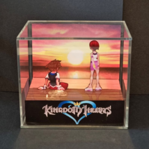 Kingdom Hearts - 3D Cube Handmade Diorama - Video Games - Shadowbox - £54.22 GBP