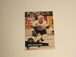 1991-92 Pro Set Kings Hockey Card #399 Mike Donnelly Rookie - £1.19 GBP