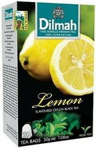 Dilmah Lemon Ceylon Black tea- 20 Tea bags- Made In Germany Free Us Shipping - $9.36