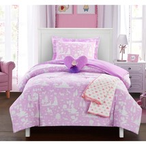 Chic Home Excalibur 5 Piece Comforter Set Fantasy Forest Fairy Tale Theme Youth  - £45.19 GBP