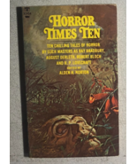 HORROR TIMES TEN anthology (1972) Berkley horror paperback - $271.05 MXN