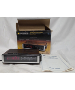 Vintage LLOYD’S AM/FM Electronic Digital Clock Radio J202B -  Original Box - $29.69