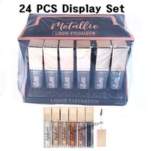 Wholesale Santee Metallic Liquid Glitter Eyeshadow 24 PCS Set "Free Ship... - $16.82