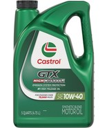 Castrol GTX High Mileage 10W-40 Synthetic Blend Motor Oil, 5 Quarts - €37,58 EUR