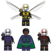 4pcs Ant-Man and the Wasp Quantumania Kang Cassie Lang Minifigures Marvel - £11.18 GBP