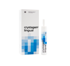 Crystagen lingual - synthesized sublingual immune system peptide complex - £30.60 GBP