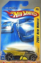 2007 Hot Wheels #26 New Models 26/36 BUZZ BOMB Black Yellow Wings w/Chrome OH5Sp - $7.75