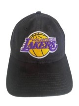 LA Lakers New Era Baseball Hat Stitched Black Logo Spell Out Mens 9Twent... - $364.05 MXN