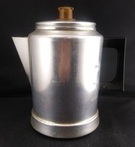 Vintage Comet Aluminum 5 Cup Camp Fire Stove Top Coffee Pot Percolator - Usa - £19.77 GBP