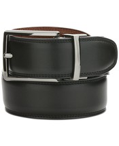 Perry Ellis Portfolio Men&#39;s Reversible Faux Leather Belt B4HP - £9.03 GBP