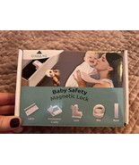 Homes Magnetic Cabinet Locks  12-Pack 2 Keys  Baby Proofing &amp; Child Safe... - £13.47 GBP