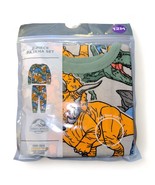 Jurassic World Toddler Boys 2 Pc Long Sleeve Snug Fit Pajama Set Orange ... - £14.01 GBP