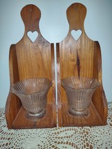 Two Handmade Candle Sconces - $22.28