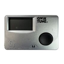 Qwik Tune Automatic Guitar &amp; Bass Tuner Silver Tested Working - $13.80