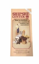Shipshe Center Indiana Vintage 1980’s Pamhplet  - $3.87
