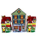 Vintage Harry London &amp; Russell Stover Christmas House Tins/Banks - $18.99