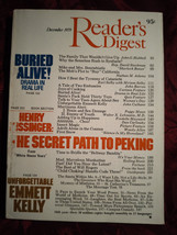 Readers Digest December 1979 Emmit Kelly John Culhane Woody Allen Marijuana  - $10.80