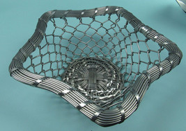 Woven star shaped aluminum basket - $16.70