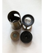 1890 Antique Brass Hand Pocket Microscope Telescope Field Magnifier Fran... - $1,561.60 MXN