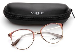 NEW Vogue VO 4108 5078 Rose Havana EYEGLASSES GLASSES FRAME  51-18-135mm... - $63.69