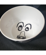 IKEA Glodande 5.5&quot; Bowl Face Design Abstract Facial Poland Van Beirendonck - €37,55 EUR