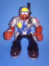 Fisher Price Jake Justice Rescue Heroes Policeman Mattel Action Figure - £15.71 GBP